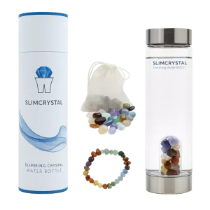 SlimCrystal™ Wellness Bottle – Crystal-Infused Hydration for Natural Weight Support